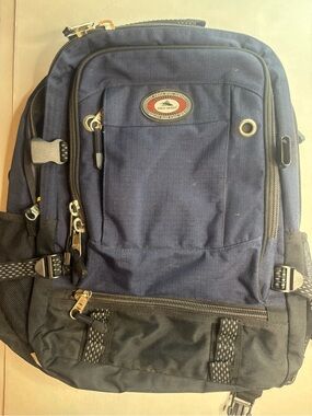 Vintage 90s High Sierra Rugged Backpack - Blue Gorpcore Retro